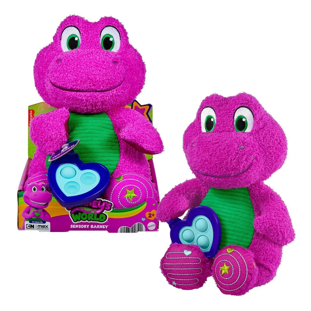 Fisher-Price Kalp Yapan Barney Pelüş Oyuncağı