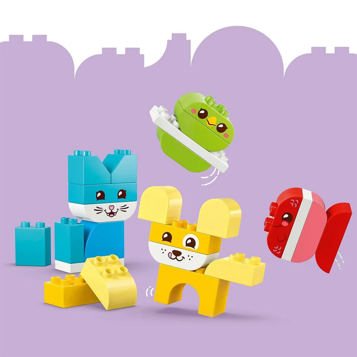 Lego Duplo 3'ü1 Arada Yaratıcı Sevimli Hayvanlar 24 parça +1,5 yaş — görsel 3