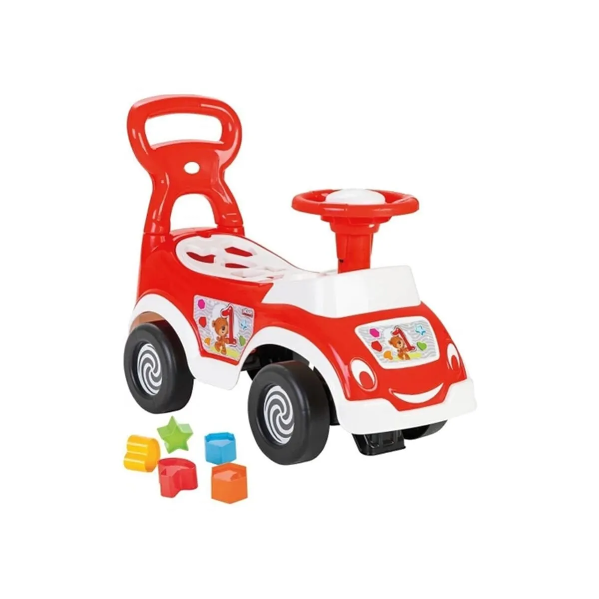 828K Smart Baby Rıde On Car (kırmızı)