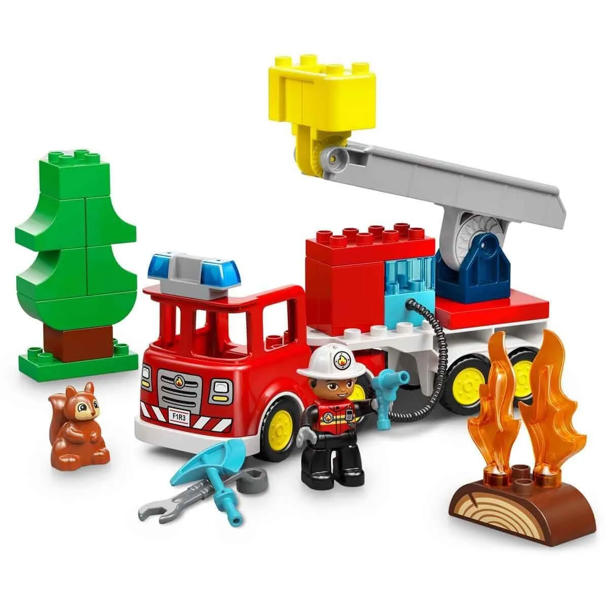 Lego Duplo Hortumlu İtfaiye Aracı ve İtfaiyeci 28 parça +2 yaş — görsel 3