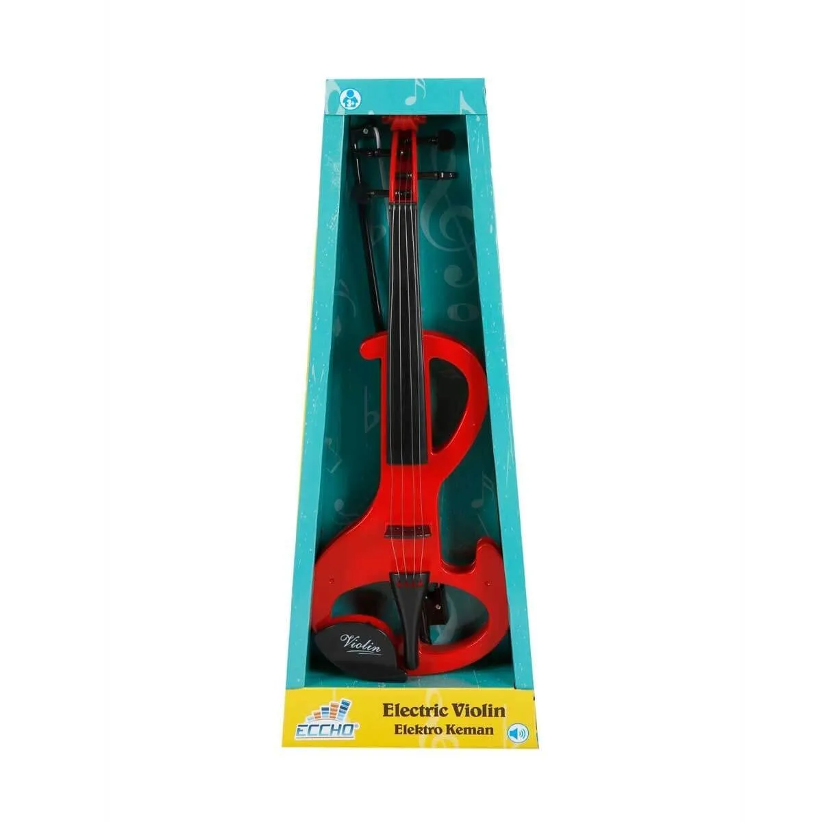 Gerçek Telli Elektronik Oyuncak Keman 43 cm -Sunman