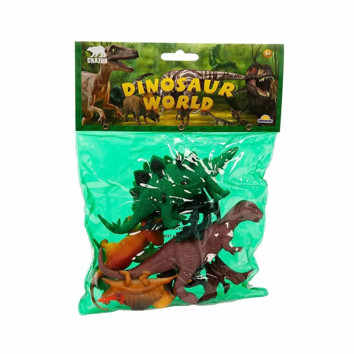 Dinozorların Dünyası Poşetli Hayvan Oyun Seti Orta Boy — görsel 3