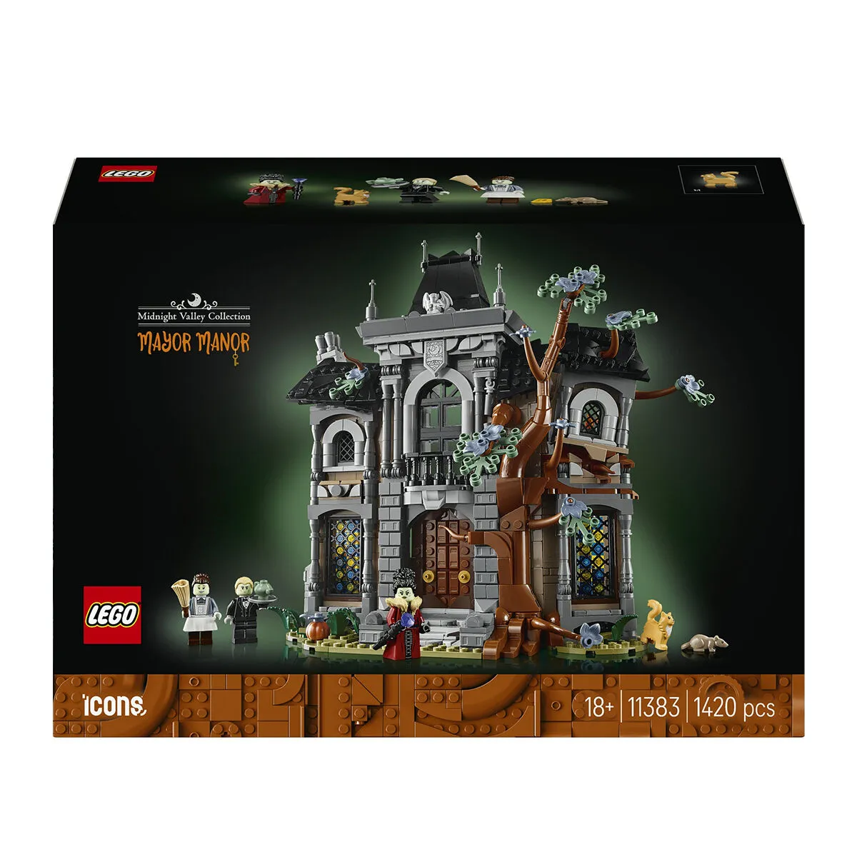 Lego icons Mayor Mansion - Belediye Konağı 1420 parça+18 yaş — görsel 4