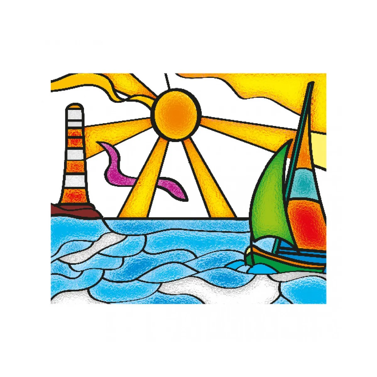 KumToys Cam Vitray - Glass Painting / +6 yaş — görsel 3