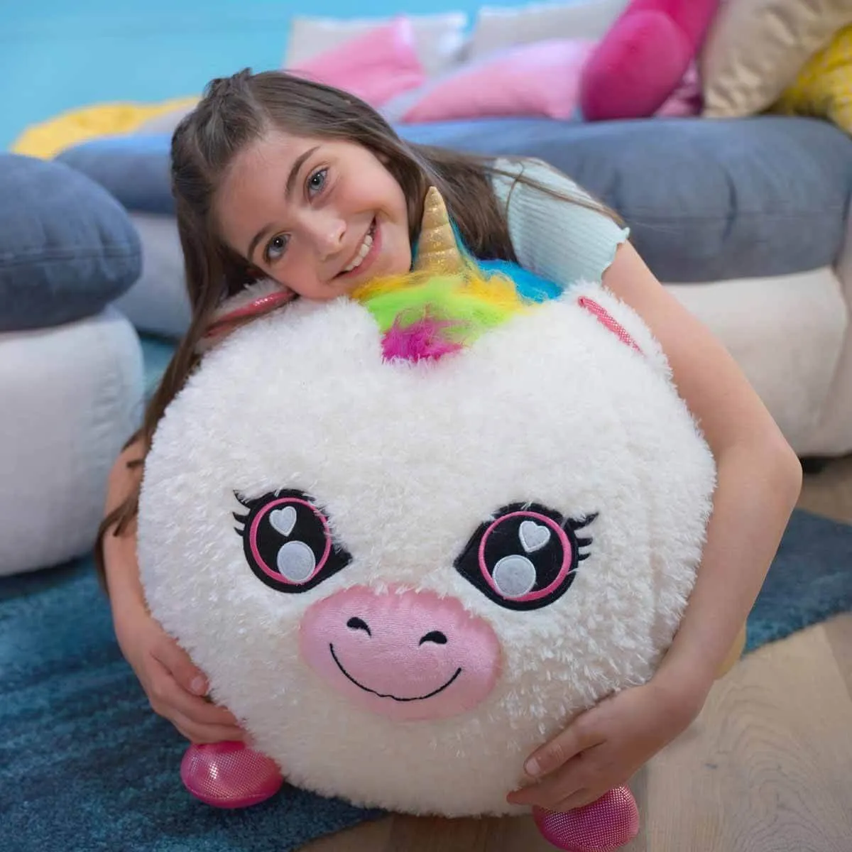 Şişme Peluş Unicorn XXL — görsel 2