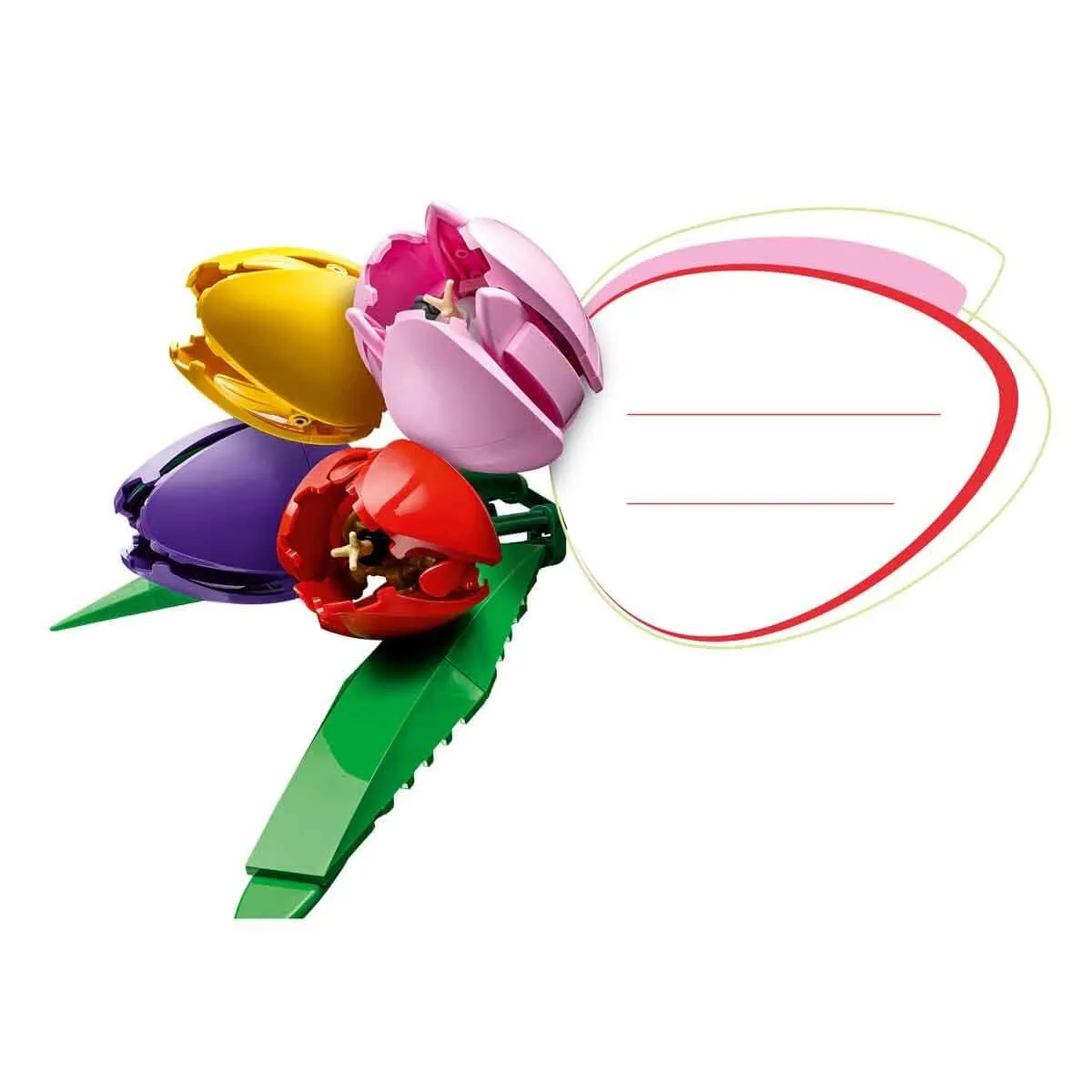 Lego Botanicals Lale Buketi 576 parça +18 yaş — görsel 3