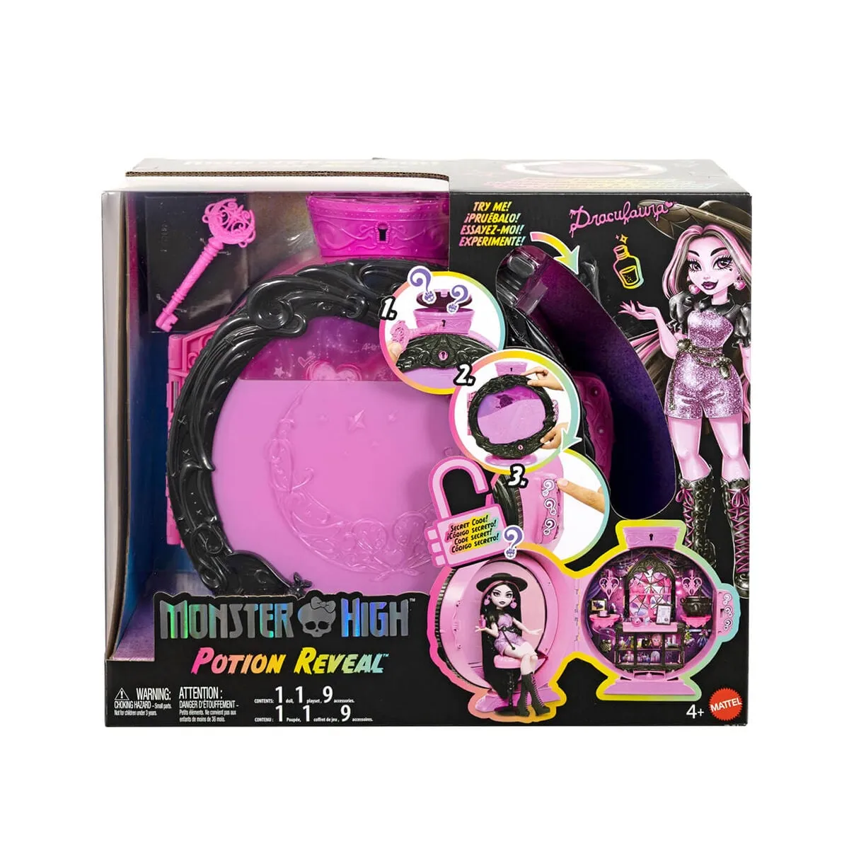 JKD76 Monster High Draculauranın İksir Kazanı Oyun Setin — görsel 5