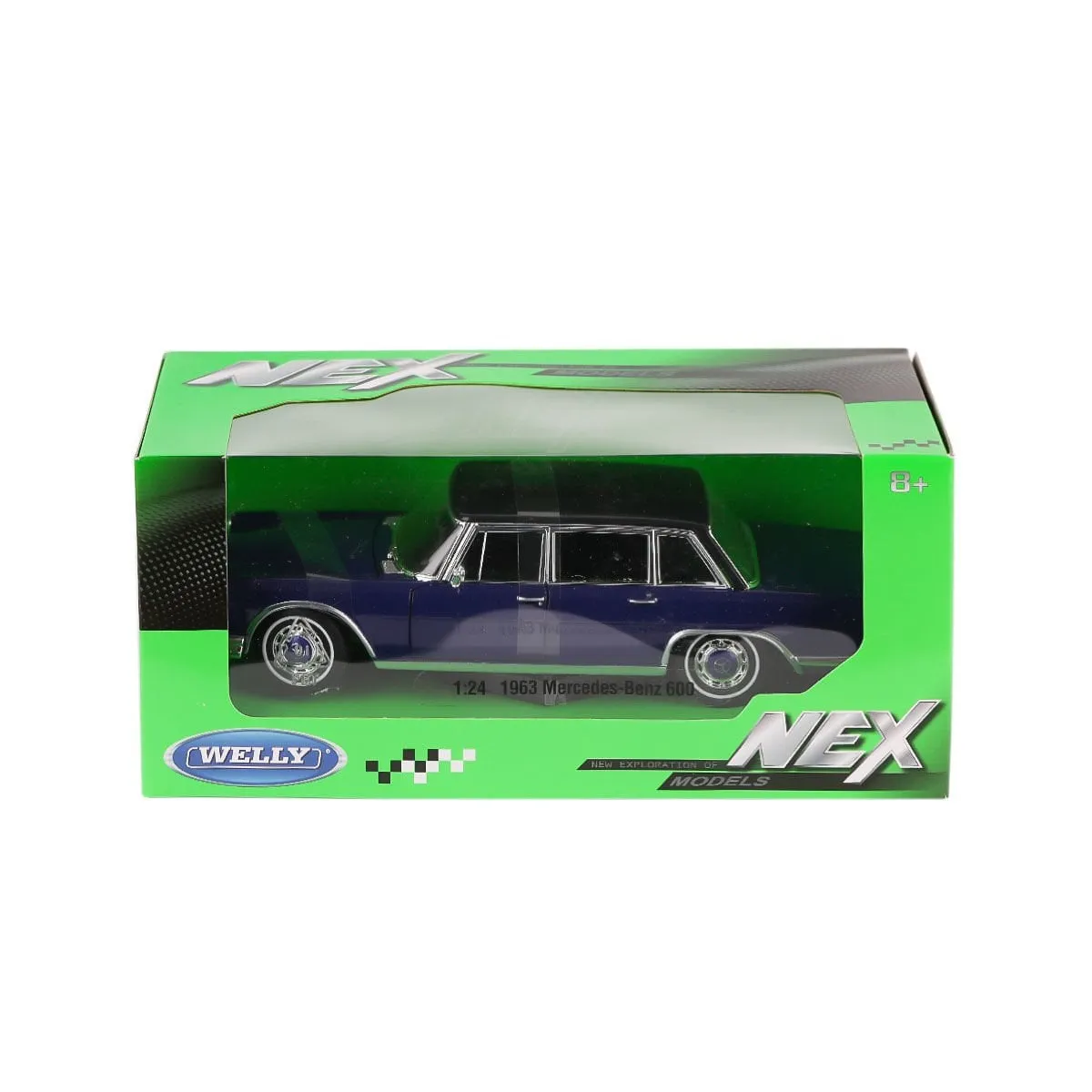 Welly 1963 Mercedes Benz 1:24 Model Araba -Karsan