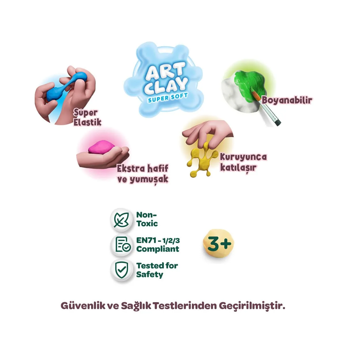 Art Clay Minik Canlılar Süper Hafif Kil — görsel 3