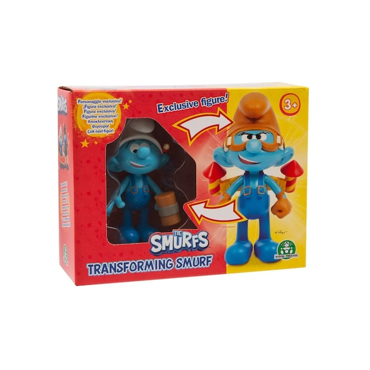 Şirinler Dönüşen 10 cm Figür — görsel 2