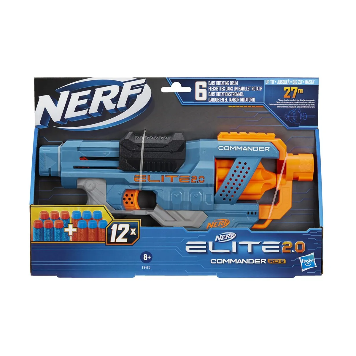 Nerf Elite 2.0 Commander +8 Yaş