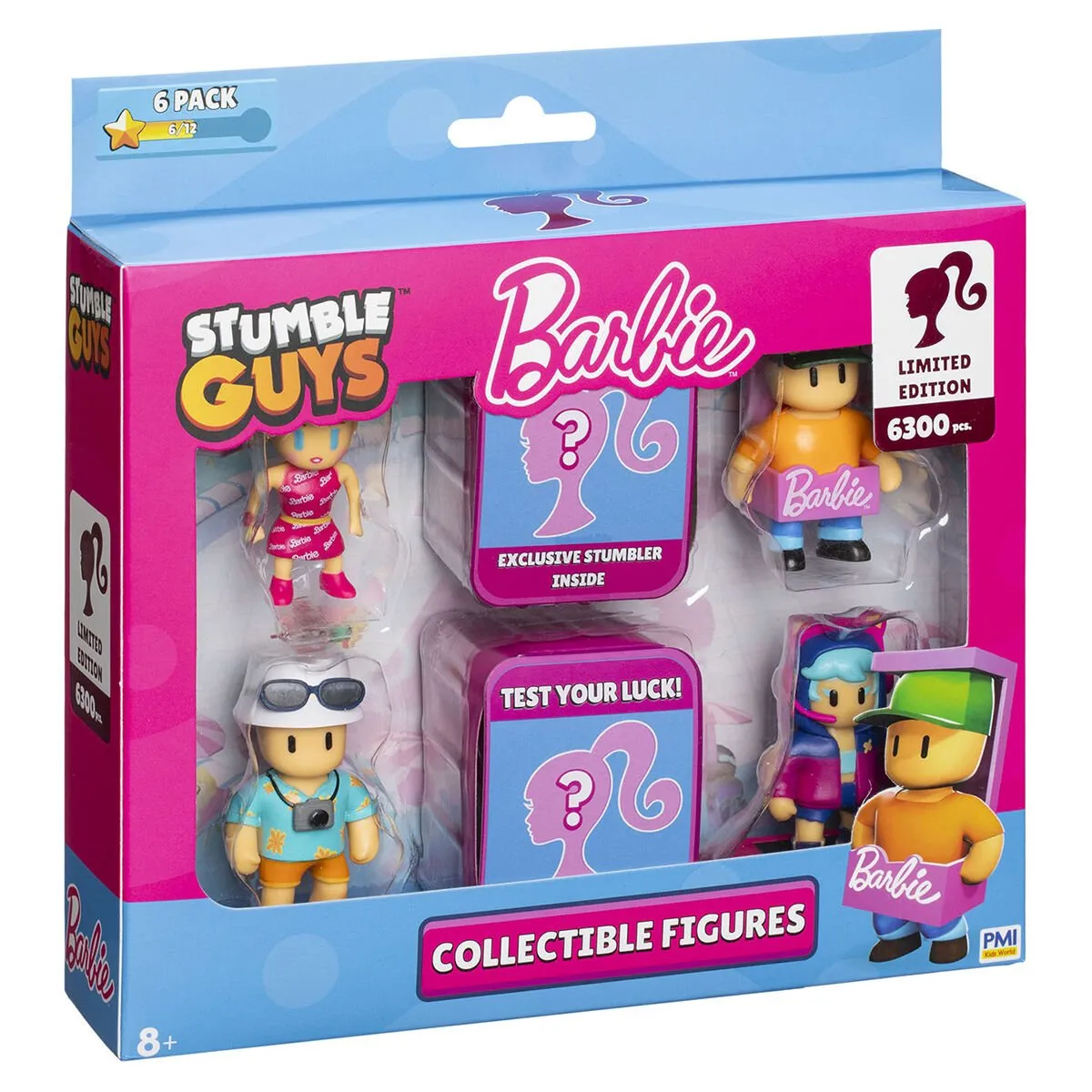 Pmı SGB2060 Stumble Guys Barbıe Figür 6LI Set