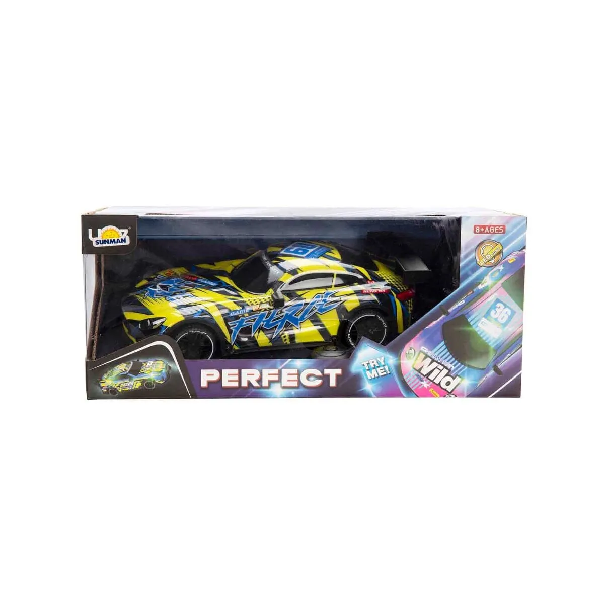 Sun-Rst-R C Araba 1:18 Yarış Perfect F Işıklı — görsel 5
