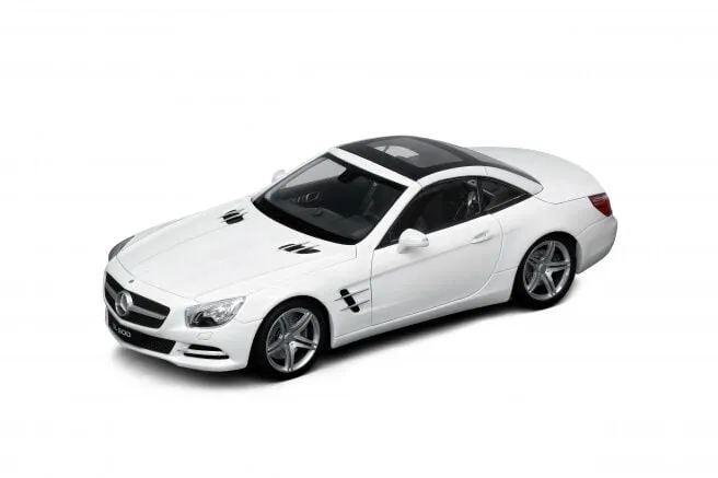 WELLY 1 18 MERCEDES BENZ SL500 HARD