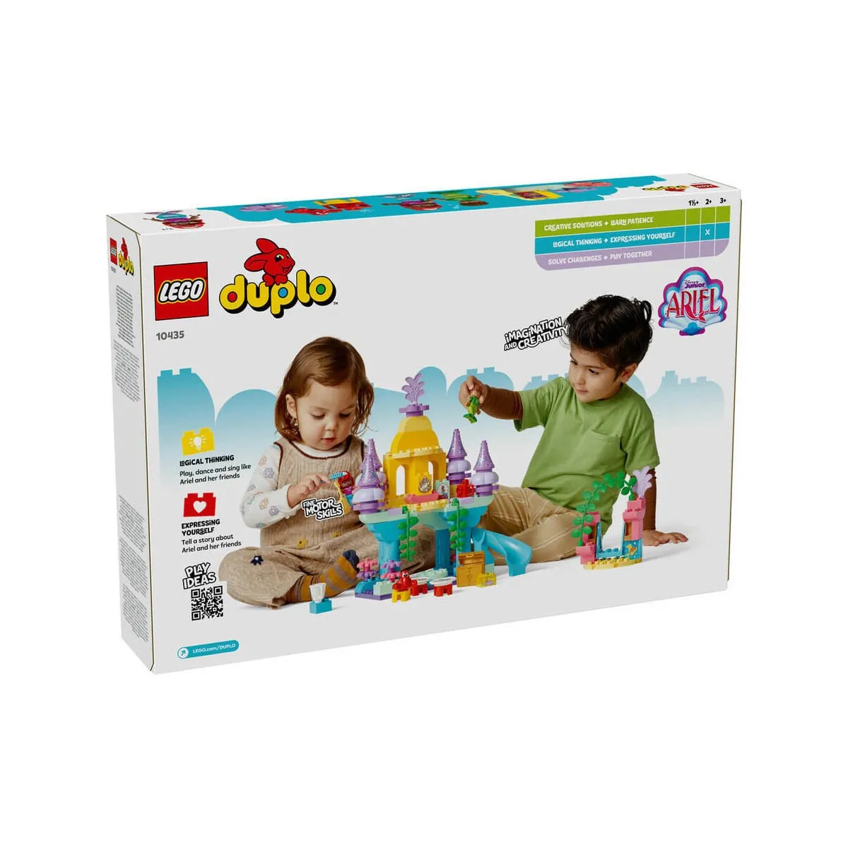 Lego Duplo Arielin Sihirli Su Altı Sarayı 116 parça +2 yaş — görsel 5