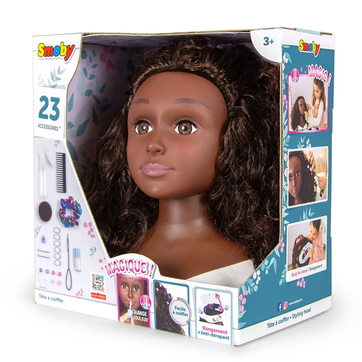 Afro Stil Bebek Başı Güzellik Seti