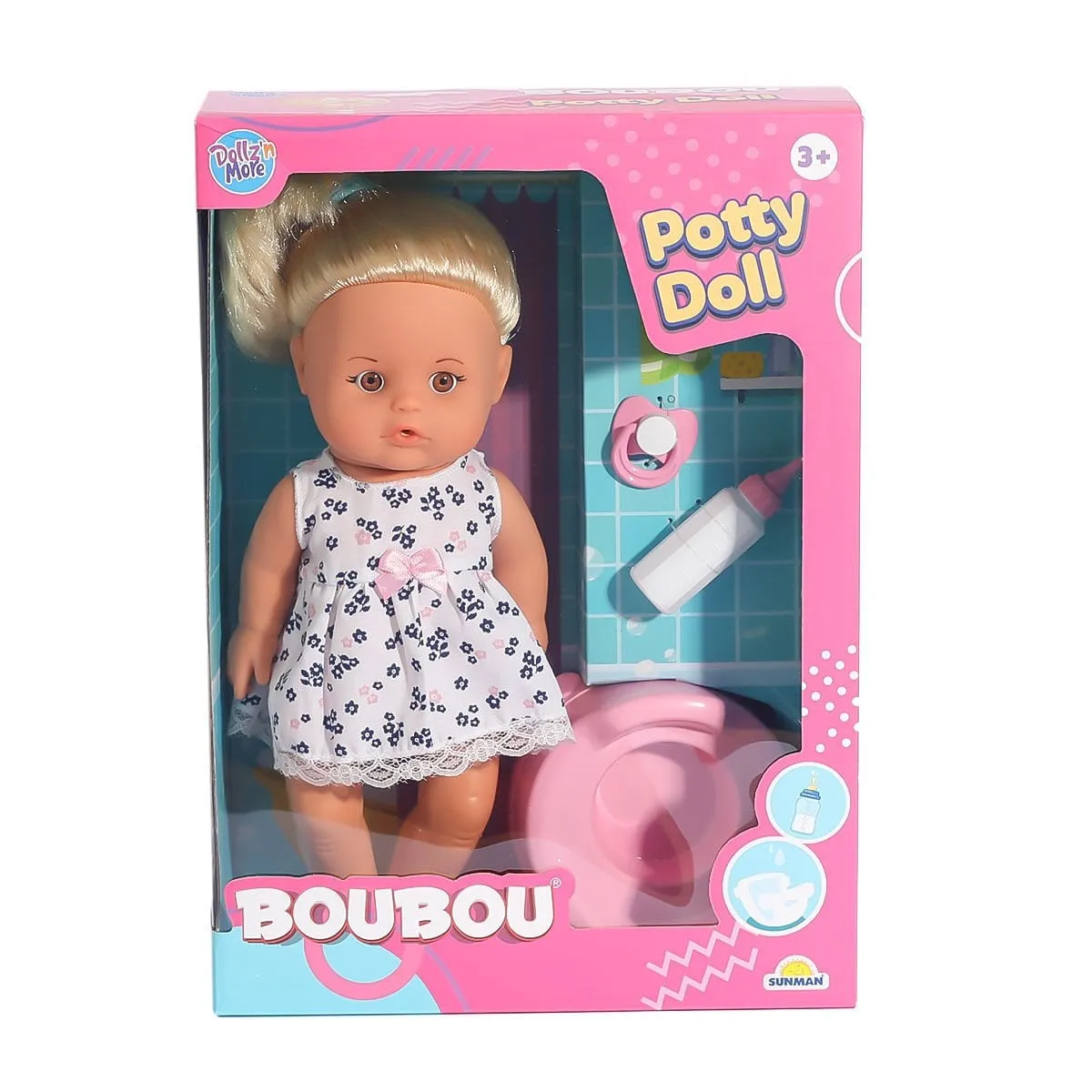 Boubou Altını Islatan Bebek Seti 30 cm