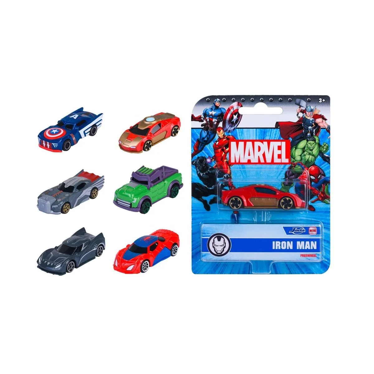 Marvel Araç Tekli Paket 6-asst