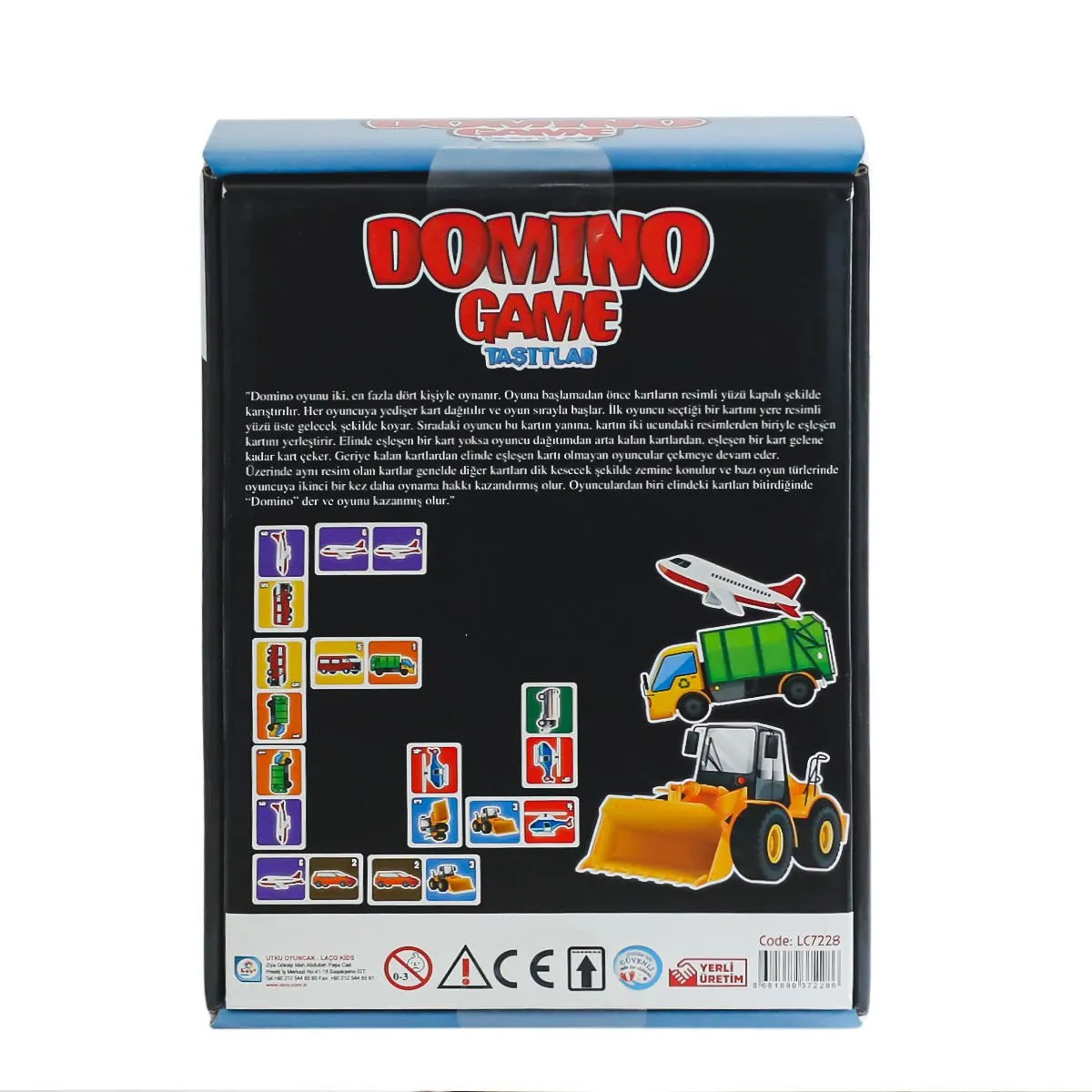Laço Domino Oyun Taşıtları (28 Kart) — görsel 2