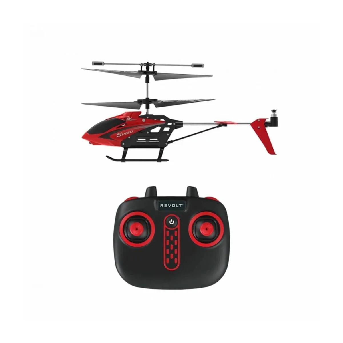 Airwolf Çift Pervaneli Işıklı Helikopter — görsel 2