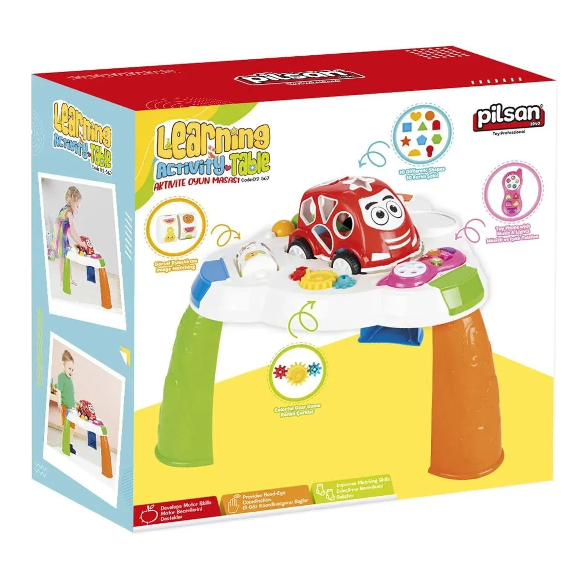 567 Pilsan Aktivite Oyun Masası