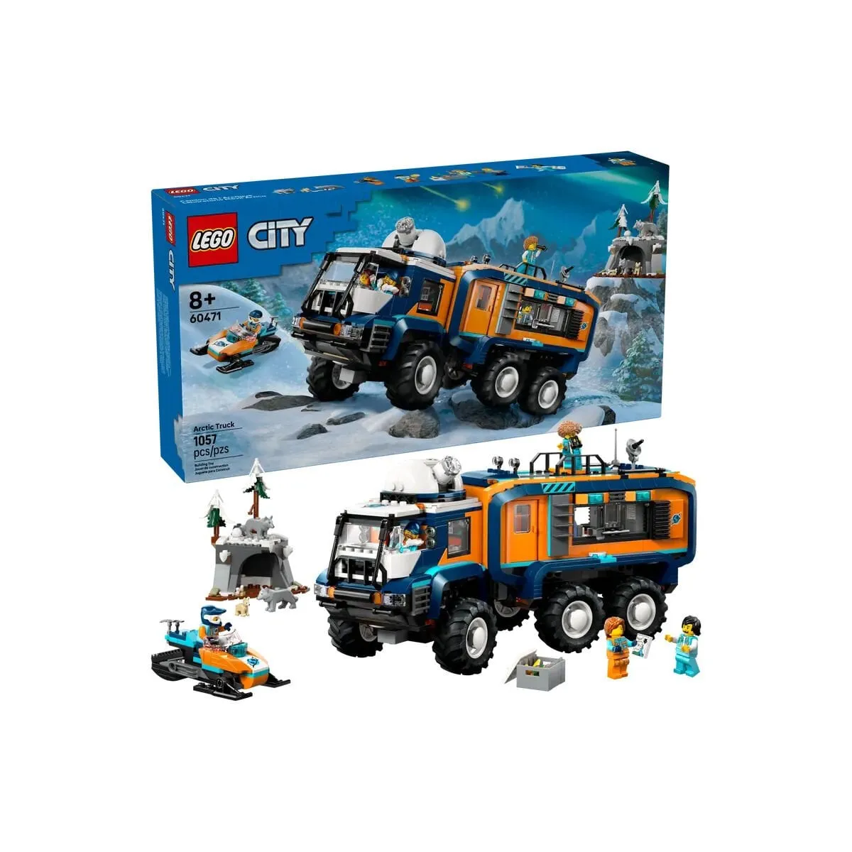 Lego City Kutup Keşif Kamyonu 1064 parça +8 yaş