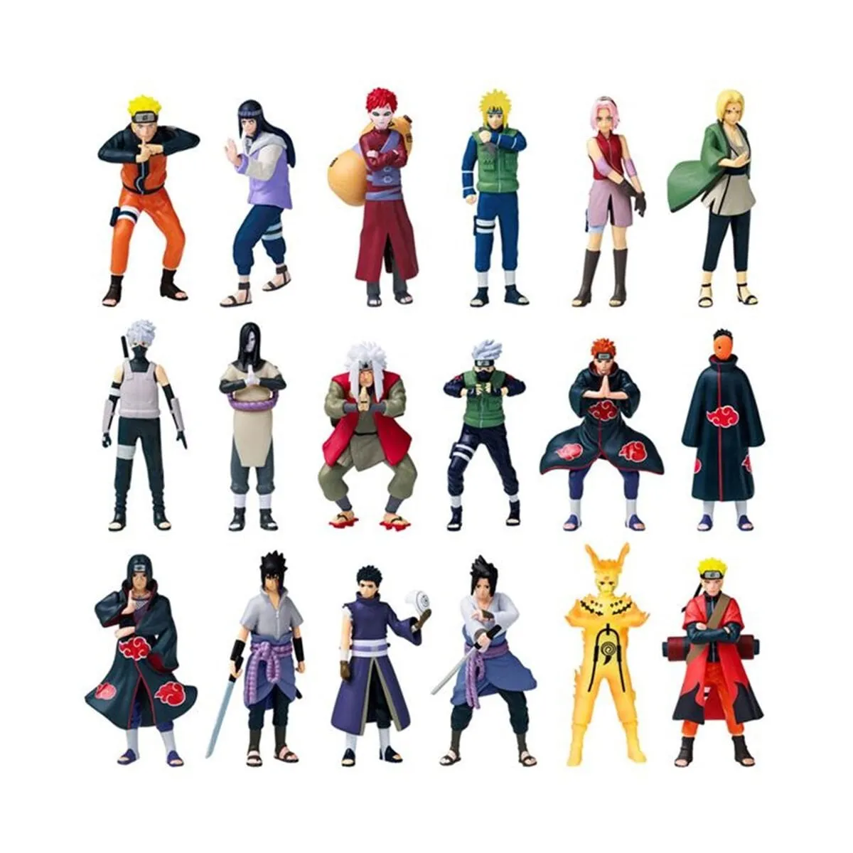 Naruto Koleksiyon Figür Sürpriz Paket 24'lü Display — görsel 2