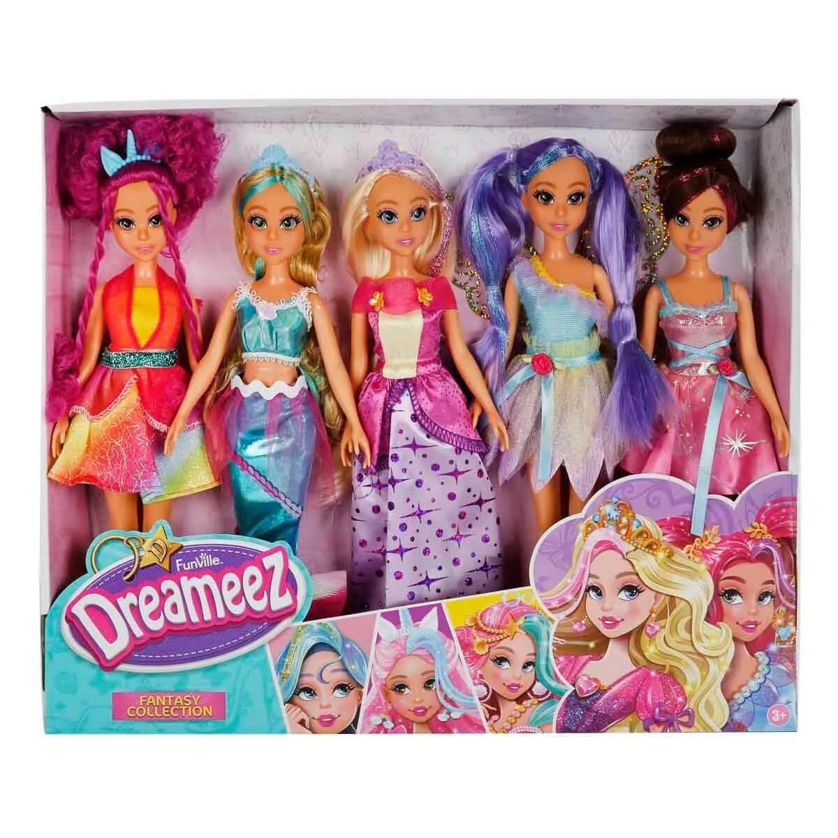 Dreameez Fantasy Bebekler 5'li Set (Sun-Fnv-Mnk-Bbk) — görsel 7