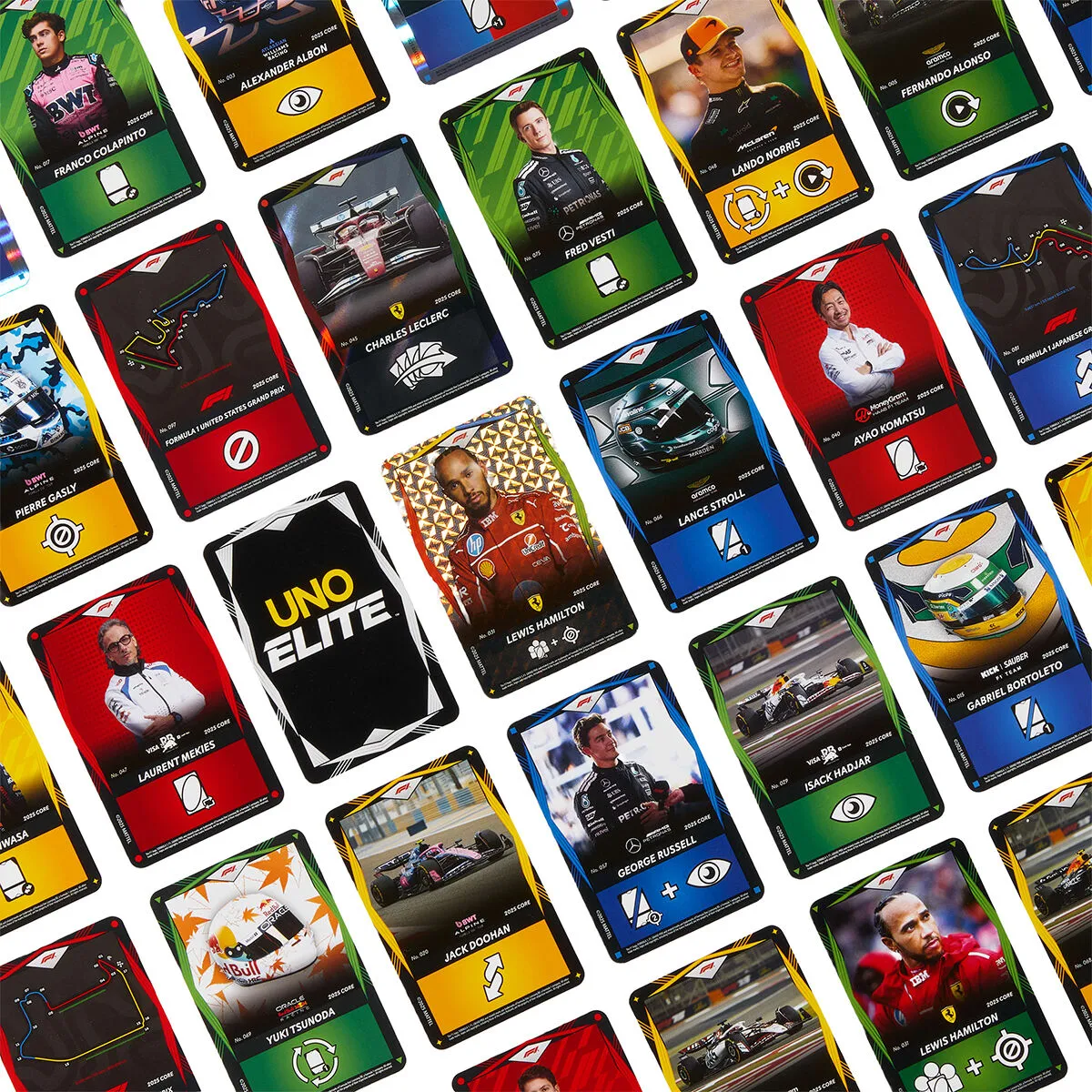 UNO Elite Formula 1 Kart Oyunu Başlangıç Paketi — görsel 2