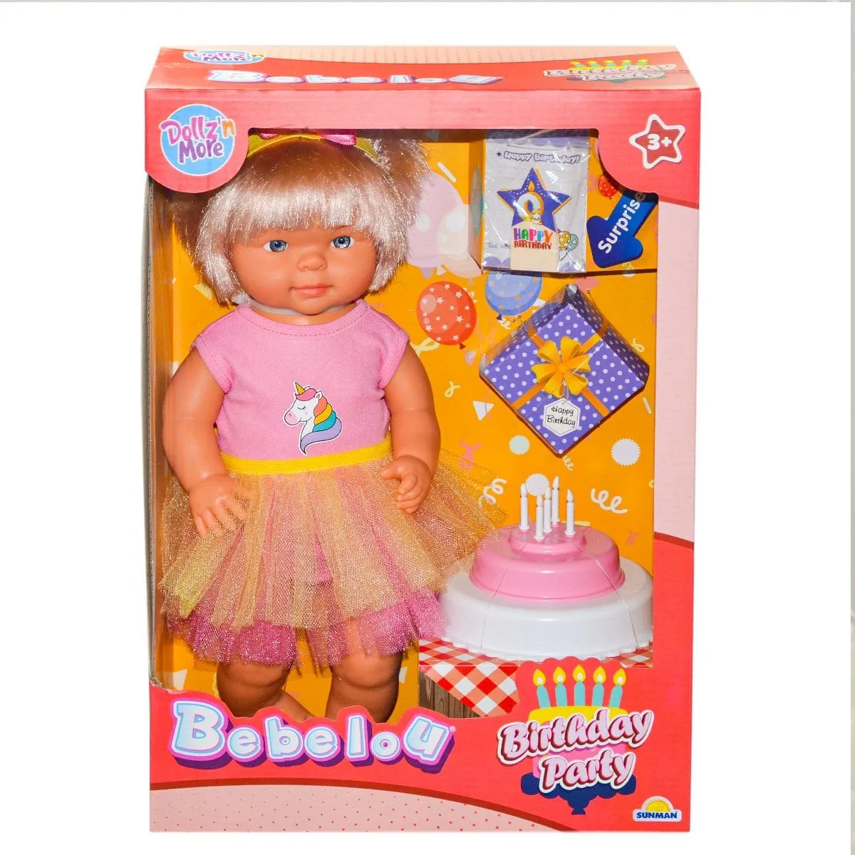 Bebelou Doğum Günü Bebek 40 cm — görsel 2