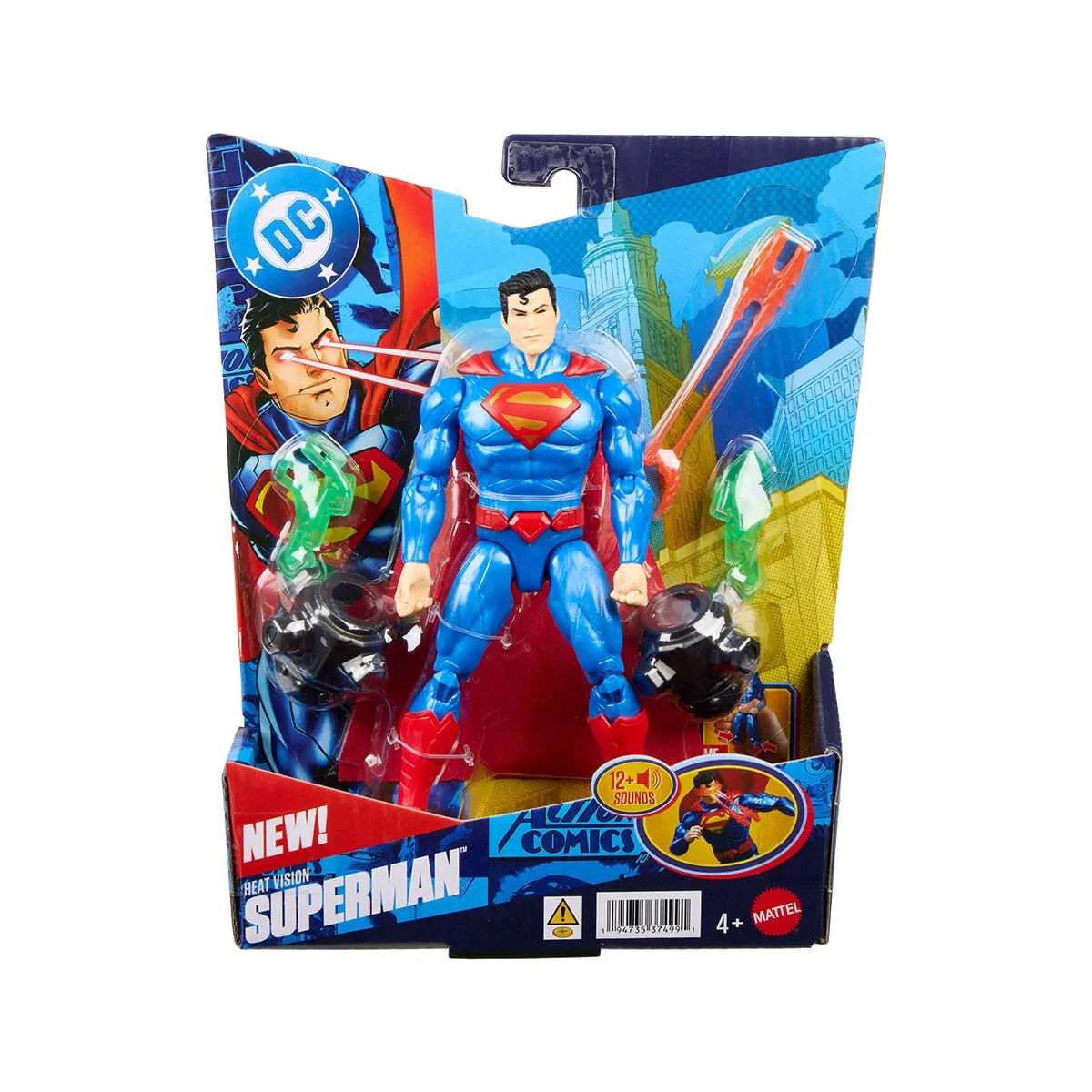 DC Superman Isı Görüşlü Aksiyon Figürü — görsel 6