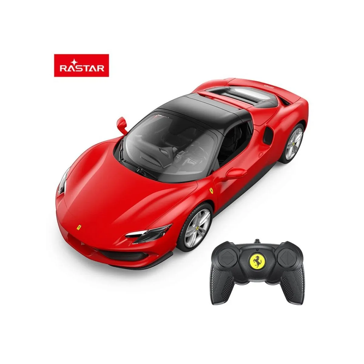 Kumandalı Ferrari 296 GTS 1:16 Kırmızı — görsel 2