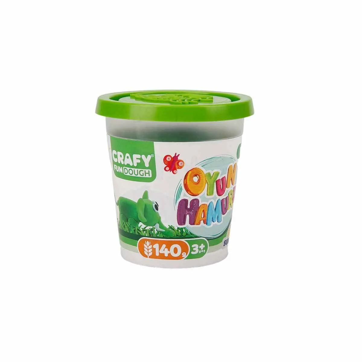 Crafy 4'lü Oyun Hamuru 560 gr. — görsel 3