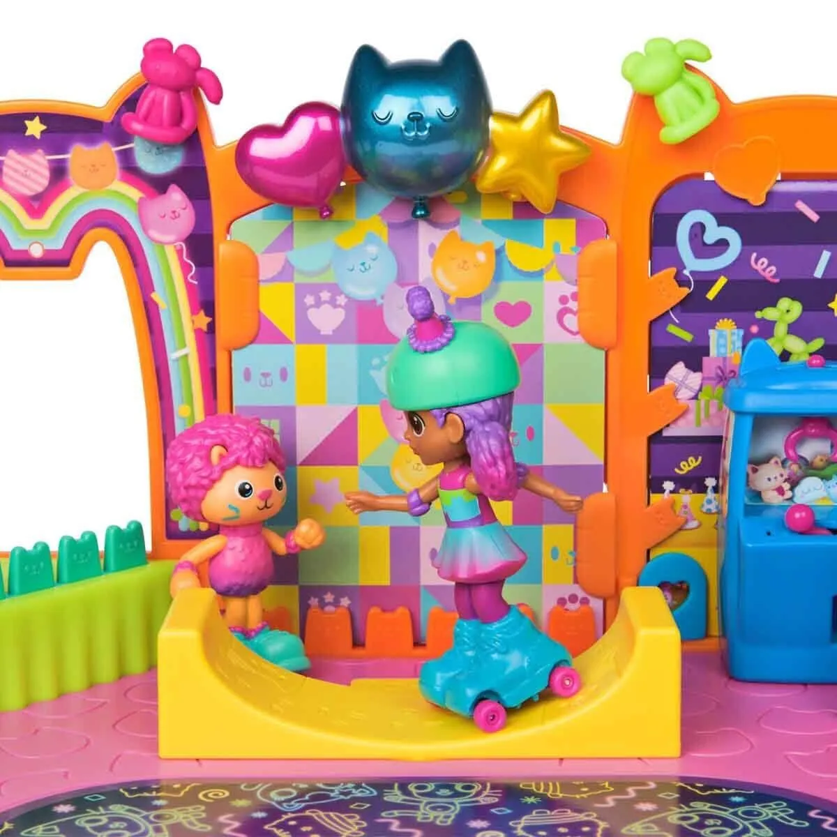 Gabby's Dollhouse Çatı Katı Paten Partisi Oyun Seti — görsel 6