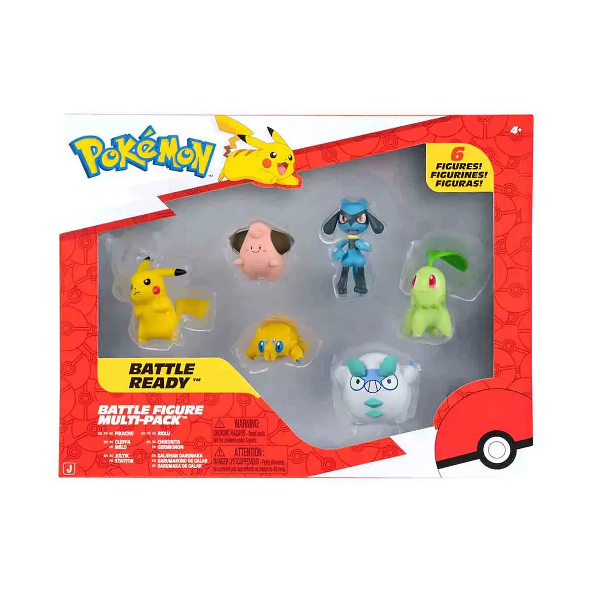 POK PKW2469-A Pokemon Battle 6lı Figür Seti — görsel 3