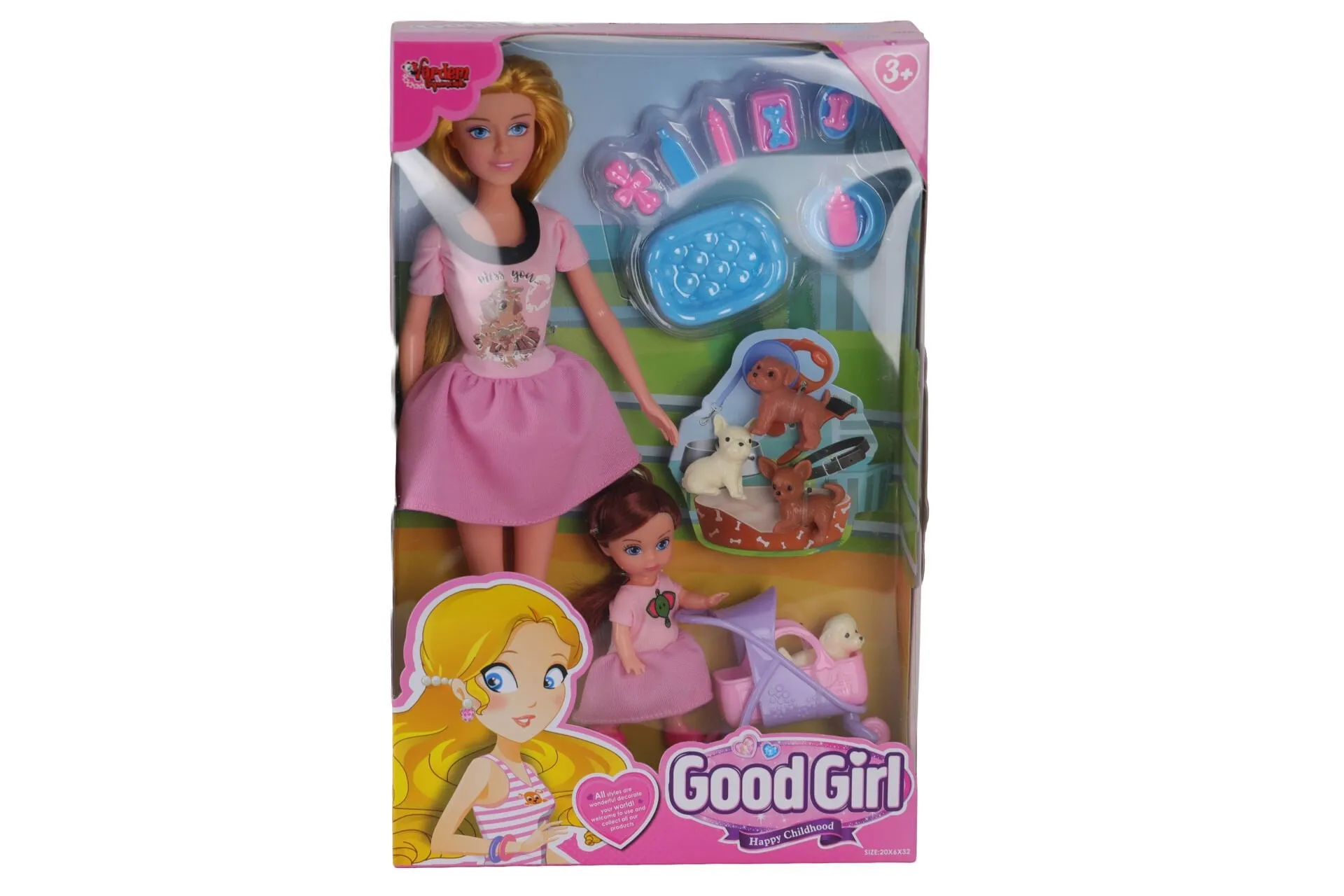 Kutulu 29 Cm Anne Kız Pet Shopta — görsel 2