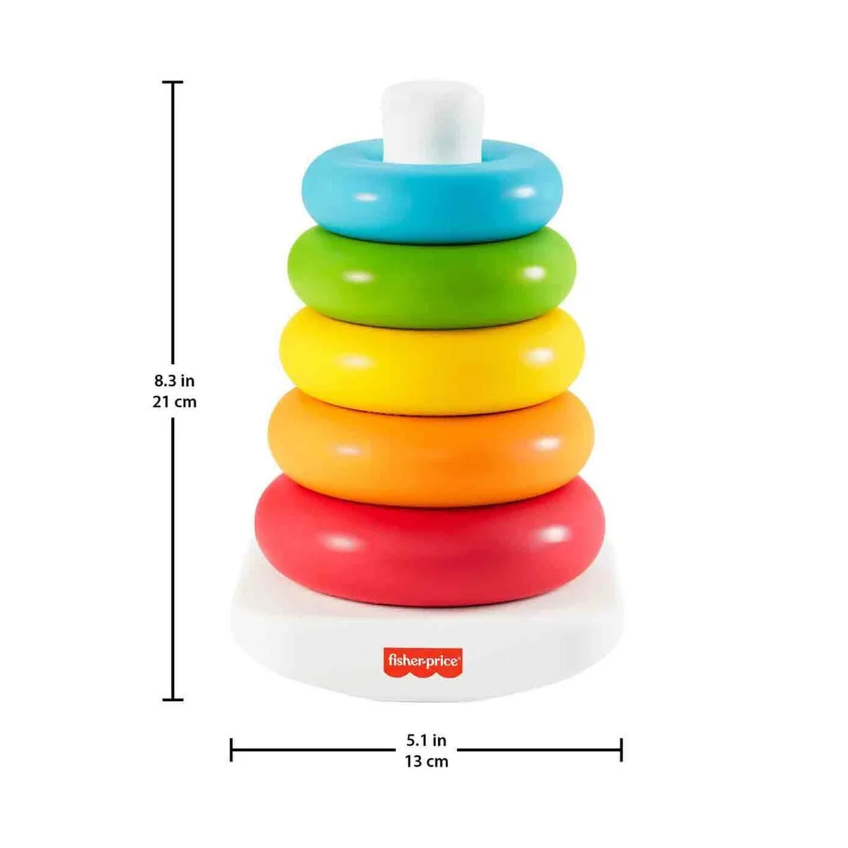 Fisher-Price Doğa Dostu 5 Renkli Halka — görsel 4