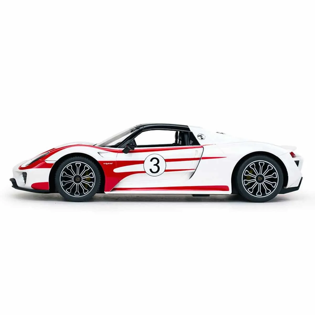 1:14 Uzaktan Kumandalı Porsche 918 Spyder Weissach Işıklı Araba 32 cm — görsel 8