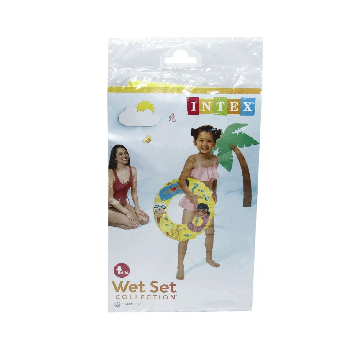Şeffaf Baskılı Simit 61 cm - Vardem Oyuncak — görsel 2