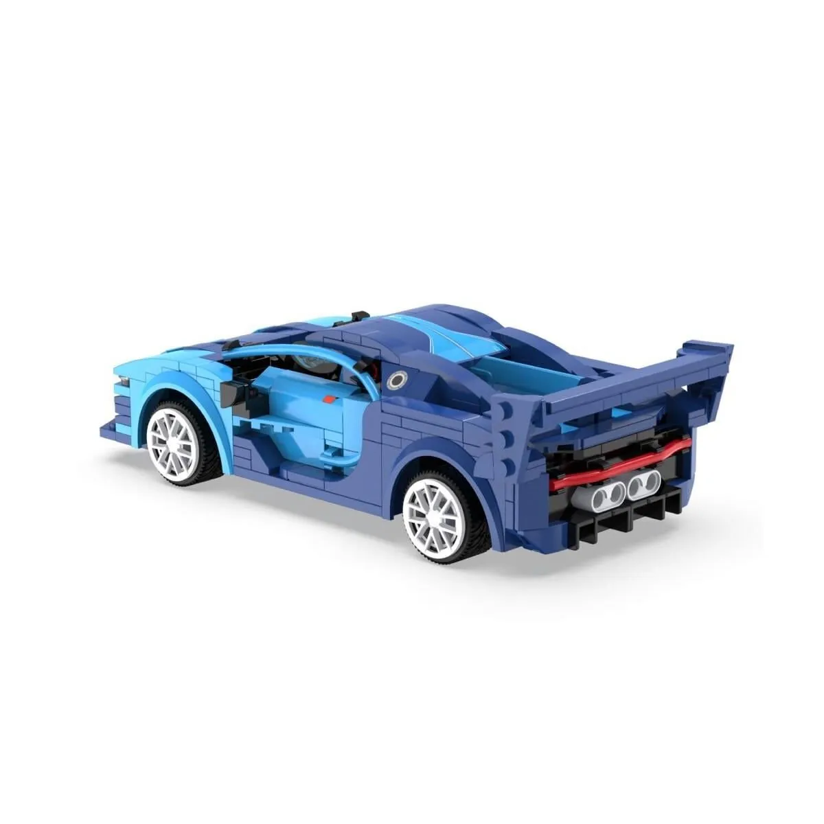 Cada Blue Race Car 325 Parça Block Oyuncak — görsel 3