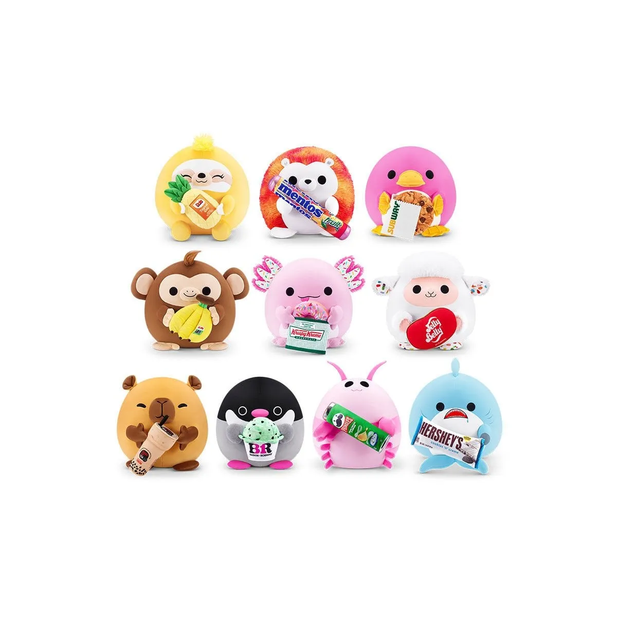 Snackles Aburcubur Dev Peluş 35 cm — görsel 8