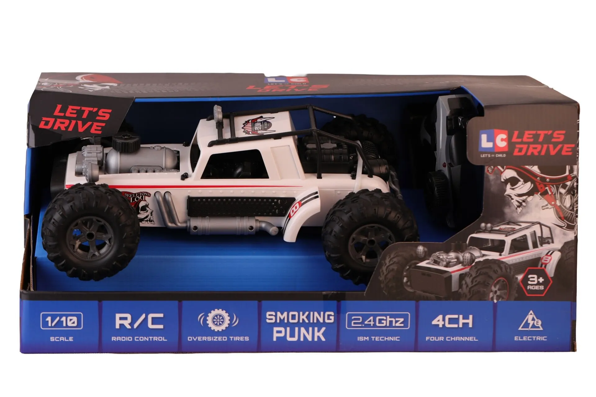 Lets Ride 1:10 Ölçek Yüksek Hızlı Uzaktan Kumandalı Truck Araba