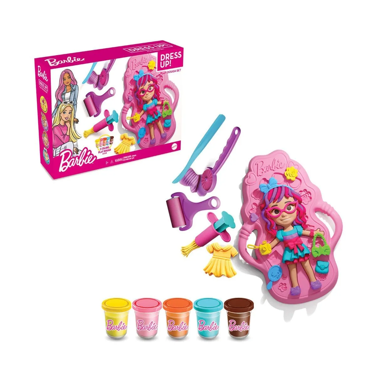 Barbie Bebek Giydirme Hamur Set 280 Gr