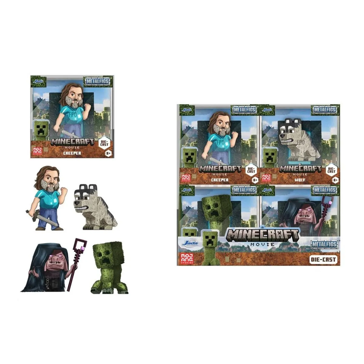9385138300W05 Minecraft Movie Figures 2 5 Wave 5