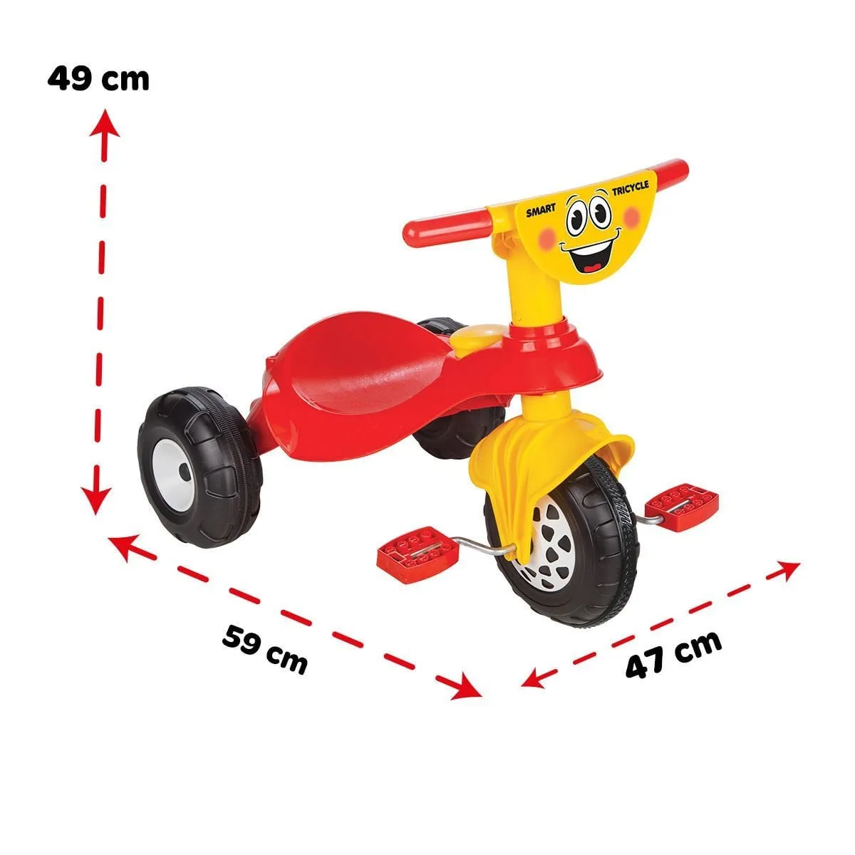 Pilsan Smart Bisiklet Kırmızı Flexo — görsel 3