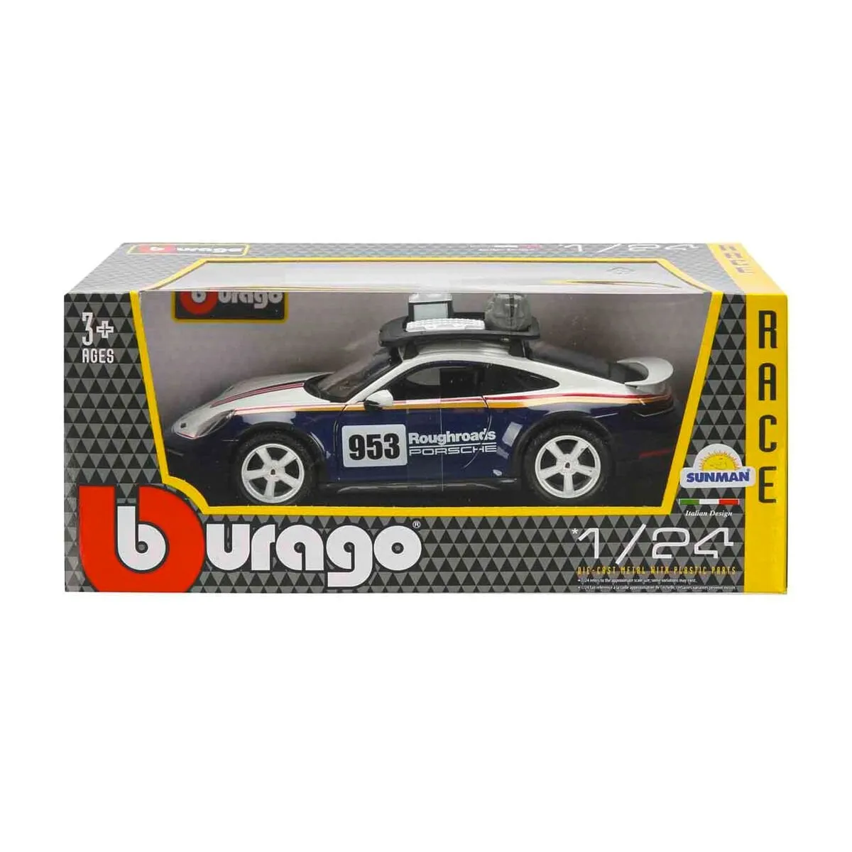 Burago 1:24 Porsche 911 Dakar Model Araba -Sunman