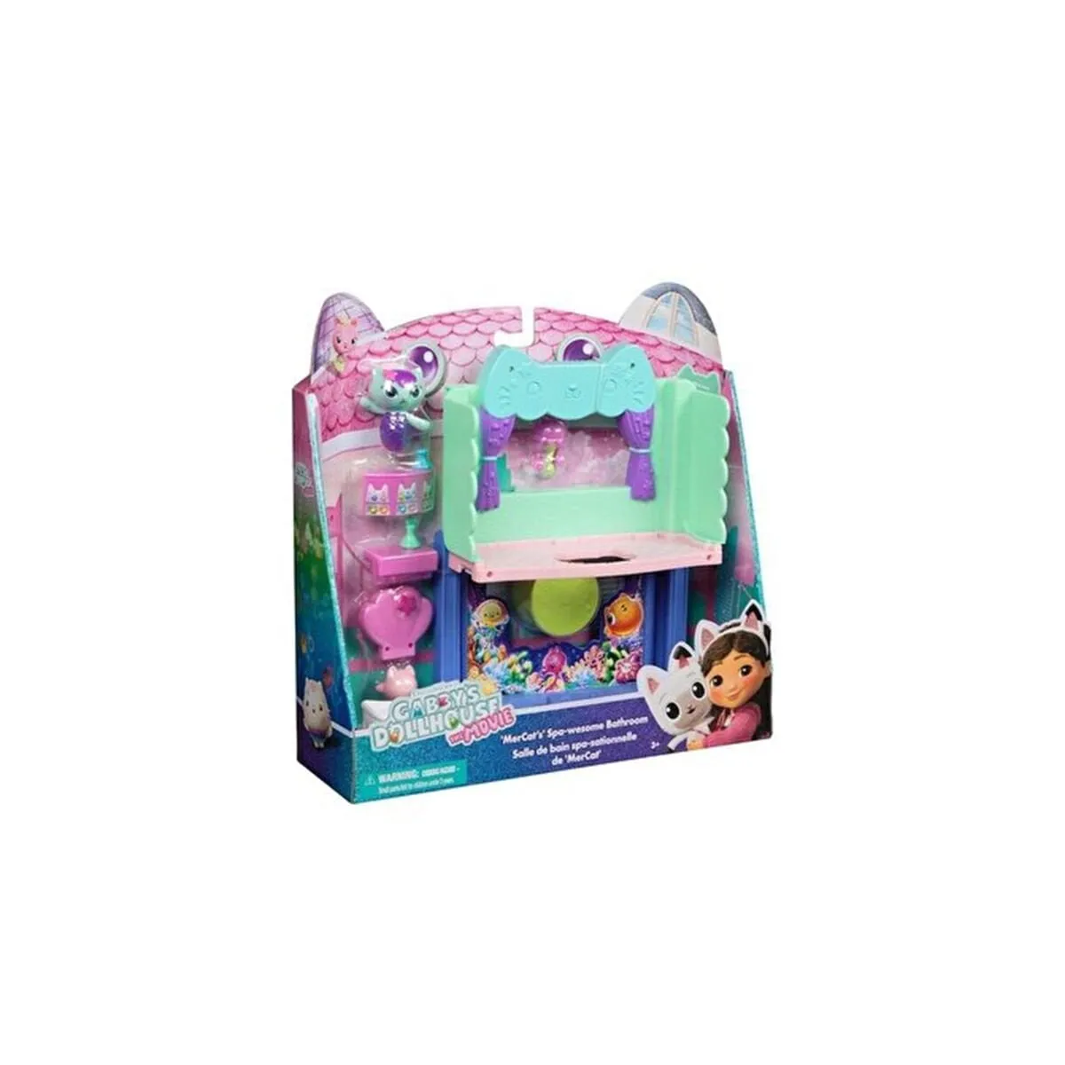 Figür Set Gabby S Dollhouse Mutfak Set/banyo Set 10PRÇ.2A. — görsel 5