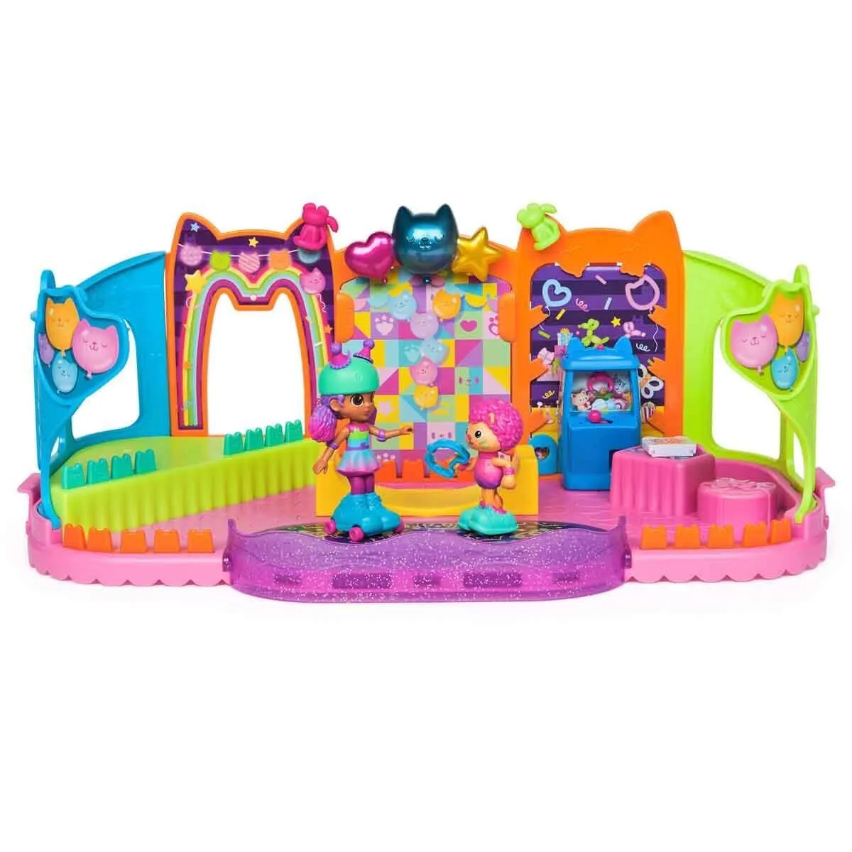 Gabby's Dollhouse Çatı Katı Paten Partisi Oyun Seti — görsel 2