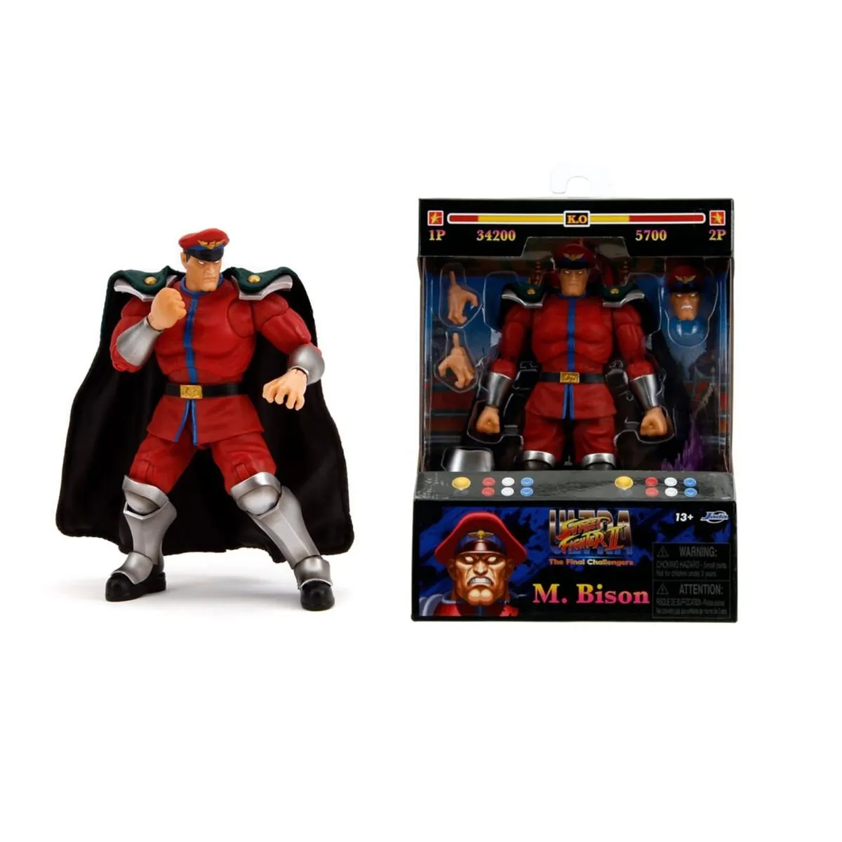 9334219314R00 Street Fighter II M Bison 6 Figure