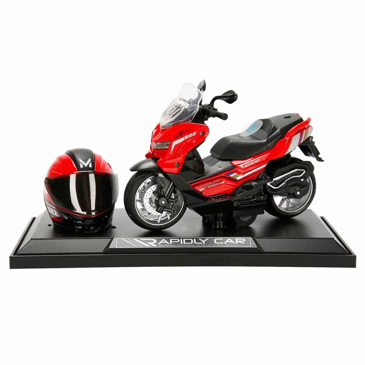 Motosiklet 1 12 Bmw Kasklı Figür PB.3R Ses Işık — görsel 4
